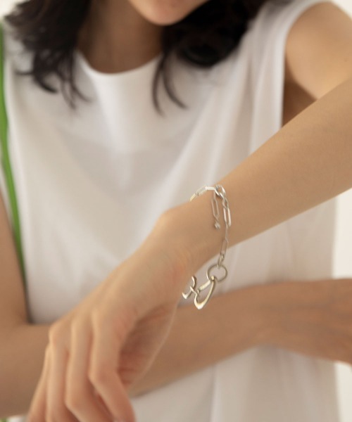 marjour（マージュール）の「[NICKEL FREE]PLATE BRECELET（ブレスレット・レディース・シルバー・FREE）」の13枚目の写真