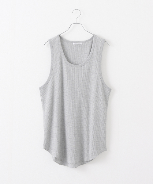 JOURNAL STANDARD（ジャーナルスタンダード）の「16S T/C サーマル タンクトップ（タンクトップ・メンズ・ホワイト/グレー/ホワイト系その他・SMALL/MEDIUM/LARGE/X-LARGE）」の3枚目の写真