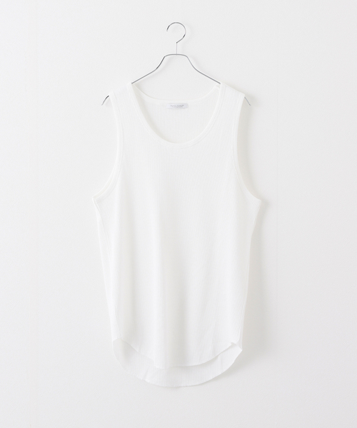 JOURNAL STANDARD（ジャーナルスタンダード）の「16S T/C サーマル タンクトップ（タンクトップ・メンズ・ホワイト/グレー/ホワイト系その他・SMALL/MEDIUM/LARGE/X-LARGE）」の2枚目の写真