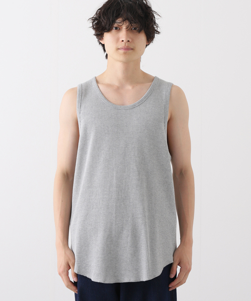 JOURNAL STANDARD（ジャーナルスタンダード）の「16S T/C サーマル タンクトップ（タンクトップ・メンズ・ホワイト/グレー/ホワイト系その他・SMALL/MEDIUM/LARGE/X-LARGE）」の6枚目の写真