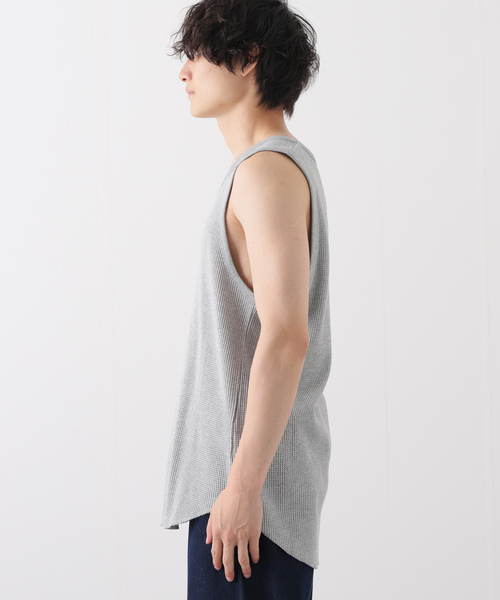JOURNAL STANDARD（ジャーナルスタンダード）の「16S T/C サーマル タンクトップ（タンクトップ・メンズ・ホワイト/グレー/ホワイト系その他・SMALL/MEDIUM/LARGE/X-LARGE）」の7枚目の写真