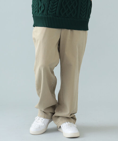BEAMS(ビームス)の「BEAMS / フェード ワイド チノパンツ(チノパンツ・メンズ・ネイビー/ブラウン系その他3・S/M/L/XL)」の7枚目の写真