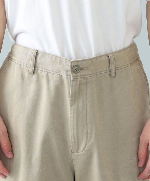 BEAMS(ビームス)の「BEAMS / フェード ワイド チノパンツ(チノパンツ・メンズ・ネイビー/ブラウン系その他3・S/M/L/XL)」の10枚目の写真