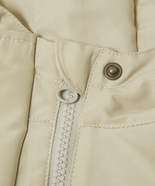 devirock（デビロック）の「2WAYで着られる バルーンシルエット マウンテンパーカー（マウンテンパーカー・キッズ・ダークカーキ/ベージュ/ピンクベージュ/パープル系3/ブラック/グリーン系/ブルー系/ネイビー・110cm/100cm/130cm/120cm/160cm/150cm/140cm）」の17枚目の写真