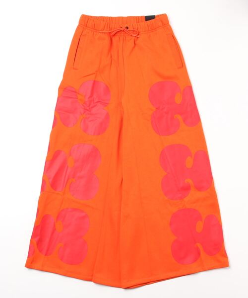 adidas(アディダス)の「マリメッコ ワイドレッグパンツ / アディダス(レディース)(スウェットパンツ・レディース・パープル/オレンジ・SMALL/MEDIUM/LARGE/X-LARGE/XX-LARGE/X-SMALL)」の3枚目の写真