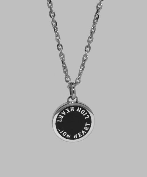 【限定展開】LH-1 サークルコインネックレス/サージカルステンレス316L（金属アレルギー対応）（ネックレス）｜LION HEART（ライオンハート）