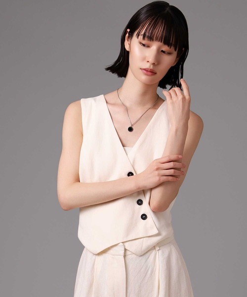 LION HEART（ライオンハート）の「【限定展開】“LH-1”サークルコインネックレス/サージカルステンレス（金属アレルギー対応）【LION HEART / ライオンハート】（ネックレス・メンズ・シルバー×ブラック・50cm）」の17枚目の写真