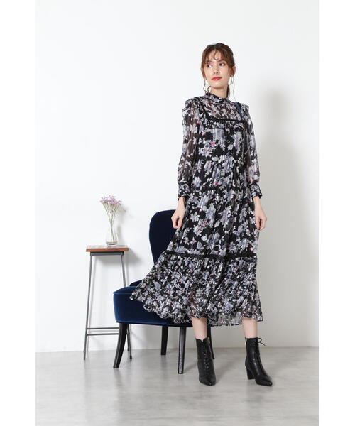 JILLSTUART☆ミックスフラワープリントワンピース 楽天市場】【SALE／70%OFF】◇フラワープリントチュール