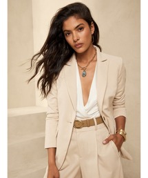 バナナ・リパブリックファクトリーストア　オリーブグリーン テーラードジャケット BANANA REPUBLIC FACTORY STORE（バナナリパブリック