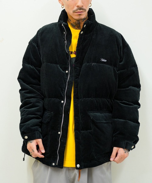 Subciety(サブサエティ)の「CORDUROY DOWN JKT(ダウンジャケット/コート・メンズ・ブラウン/ブルー/ブラック・MEDIUM/LARGE/X-LARGE/SMALL)」の4枚目の写真