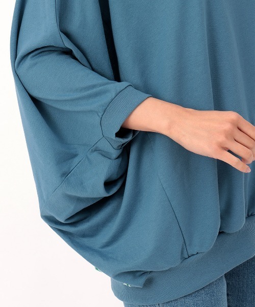 チチカカ（チチカカ）の「kasaneスリーブプルオーバー（スウェット・レディース・オフホワイト/ブルー/ブラウン・FREE）」の20枚目の写真