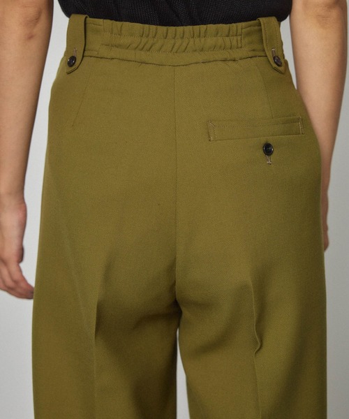 PUBLIC TOKYO（パブリックトウキョウ）の「【セットアップ対応】ワイドセミテーパートパンツ（その他パンツ・レディース・カーキ/ダークグレー・FREE）」の11枚目の写真