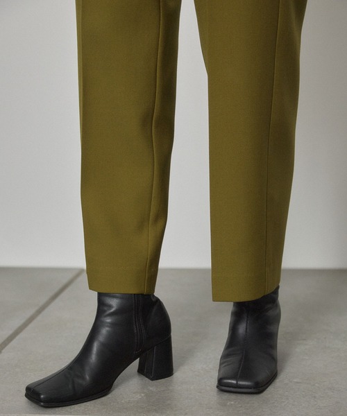 PUBLIC TOKYO（パブリックトウキョウ）の「【セットアップ対応】ワイドセミテーパートパンツ（その他パンツ・レディース・カーキ/ダークグレー・FREE）」の16枚目の写真