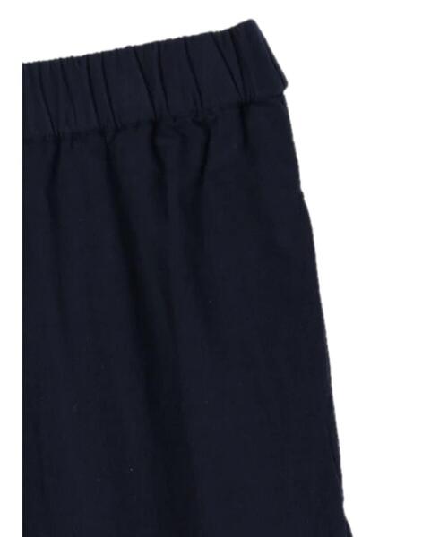 【グリードインターナショナル 】スカラップレースクロップドパンツ　ブラック グリードインターナショナル 】スカラップレースクロップド