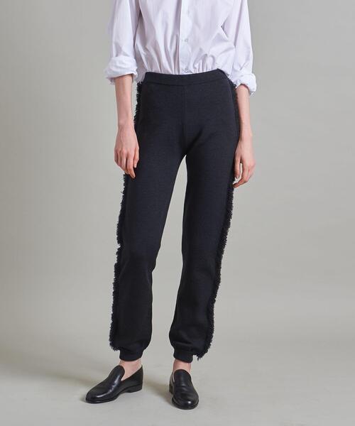 LOEFF(ロエフ)の「<LOEFF>W 9G フリンジ ニットパンツ(その他パンツ・レディース・ダークグレー/クリーム・FREE)」の17枚目の写真