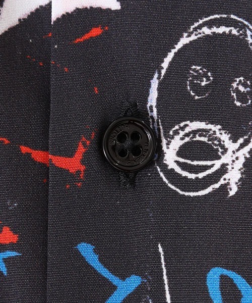 VETEMENTS（ヴェトモン）の「VETEMENTS / ヴェトモン：GRAFFITI SHIRT：UE52SH560[RIP]（シャツ/ブラウス・メンズ・ホワイト系その他/ブラック系その他・XS/S）」の18枚目の写真