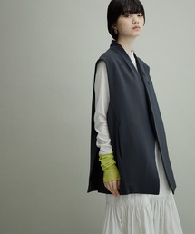 【WEB限定(一部店舗展開あり)・セットアップ対応】オーバージャケットジレ