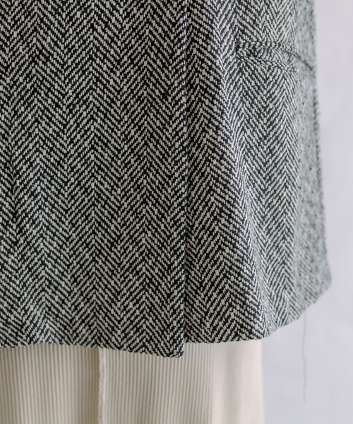 mystic（ミスティック）の「ツイードジレ【結婚式/オケージョンスタイル】（ベスト・レディース・ブラック/オフホワイト/ブラック系その他2・FREE）」の9枚目の写真