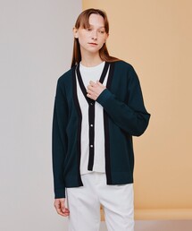 tk.TAKEO KIKUCHI | フェイクレイヤーニットカーディガン(カーディガン/ボレロ)