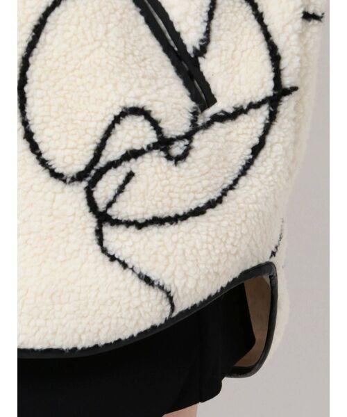 EMODA（エモダ）の「ハーフジップボアプルオーバー（Tシャツ/カットソー・レディース・ブラック/その他・FREE）」の19枚目の写真