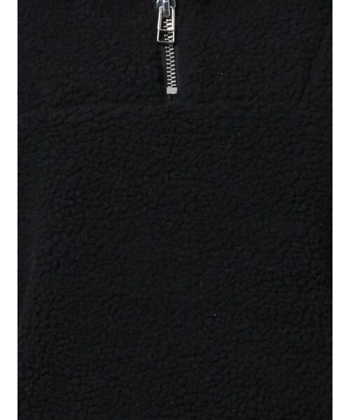 EMODA（エモダ）の「ハーフジップボアプルオーバー（Tシャツ/カットソー・レディース・ブラック/その他・FREE）」の14枚目の写真