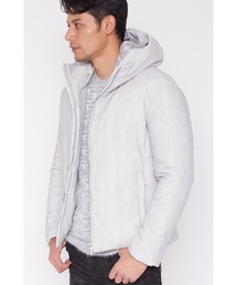 TORNADO MART∴ハイテンションデニムプリントダウンブルゾン