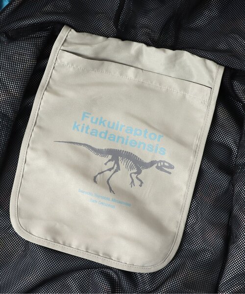 BREEZE（ブリーズ）の「福井県立恐竜博物館コラボ 恐竜ポケッタブルウィンドブレーカー（ナイロンジャケット・キッズ・ターコイズブルー/オレンジ・130/140/150/120/100/110/90）」の18枚目の写真