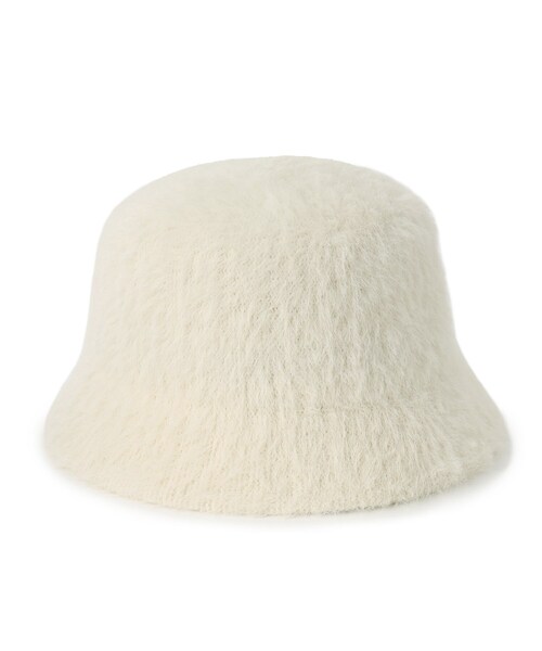 OPAQUE.CLIP（オペークドットクリップ）の「◆シャギーバケハ（ハット・レディース・ブラック/オフホワイト・00）」の10枚目の写真