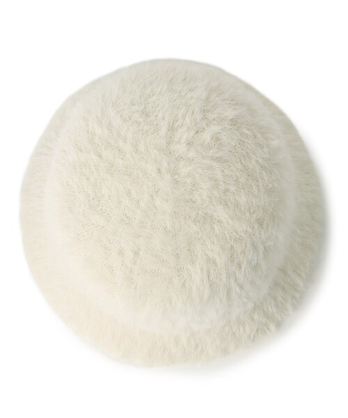 OPAQUE.CLIP（オペークドットクリップ）の「◆シャギーバケハ（ハット・レディース・ブラック/オフホワイト・00）」の12枚目の写真