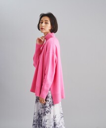 リラクシールーズニットトップ