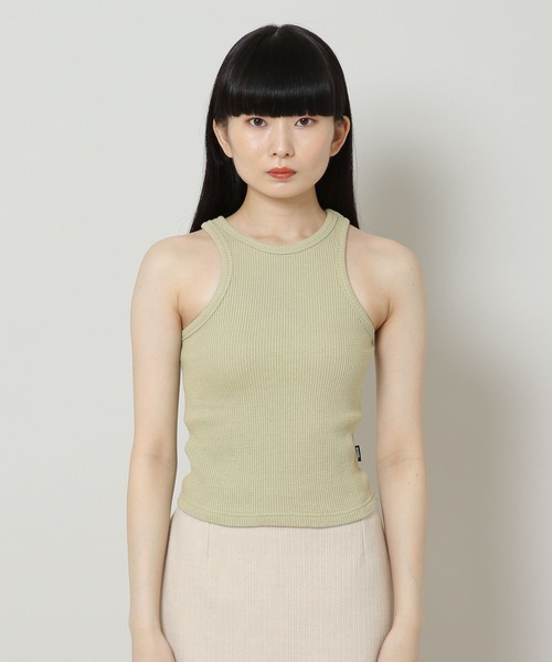 MAGPIEROBIN(マグパイロビン)の「MAGPIE ROBIN/ワッフルカーディガン SET 2170619(アンサンブル・レディース・ブラック/グリーン/アイボリー・FREE)」の20枚目の写真