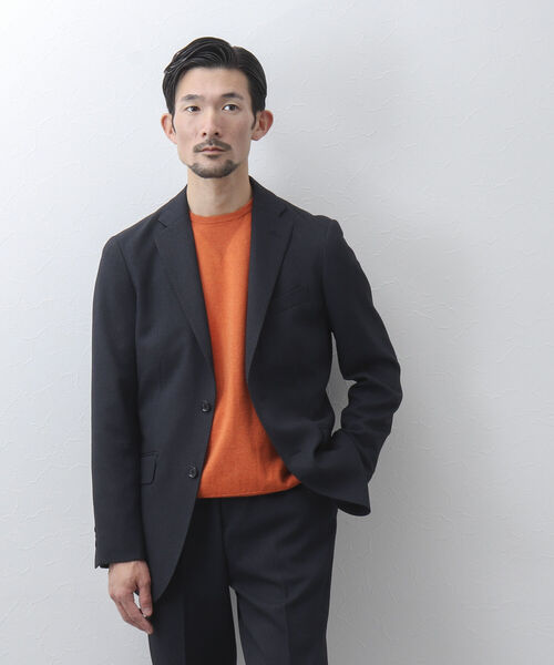 NOLLEY'S goodman（ノーリーズグッドマン）の「TRABEST セットアップ テーラードジャケット（テーラードジャケット・メンズ・ネイビー/インディゴブルー/チャコールグレー・M/L/XL/S）」の5枚目の写真