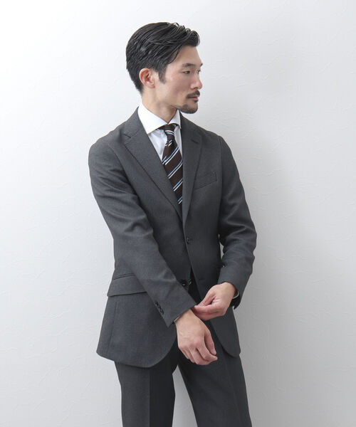 NOLLEY'S goodman（ノーリーズグッドマン）の「TRABEST セットアップ テーラードジャケット（テーラードジャケット・メンズ・ネイビー/インディゴブルー/チャコールグレー・M/L/XL/S）」の20枚目の写真