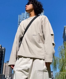 CANAL JEAN | choice_cnl(チョイス) "choice_cnl"刺繍タックトレーナー(スウェット)