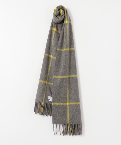 URBAN RESEARCH ROSSO WOMEN(アーバンリサーチ ロッソ)の「JOSHUA ELLIS GIANT WINDOW PANE1(マフラー・レディース・イエロー系その他・-)」の2枚目の写真