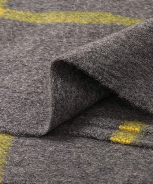 URBAN RESEARCH ROSSO WOMEN(アーバンリサーチ ロッソ)の「JOSHUA ELLIS GIANT WINDOW PANE1(マフラー・レディース・イエロー系その他・-)」の4枚目の写真