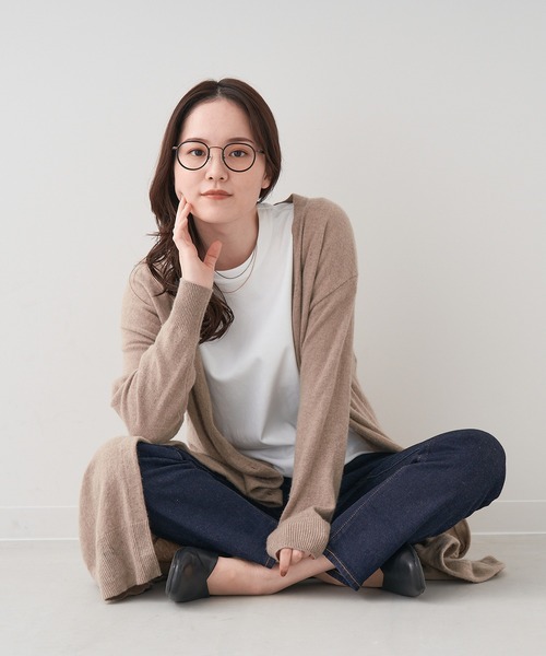 UNITED ARROWS（ユナイテッドアローズ）の「ボストン型 メガネ｜ユナイテッドアローズ｜Zoff | UNITED ARROWS RELAX（メガネ・レディース・ブラック/ベージュ/ブラウン系その他・FREE）」の16枚目の写真