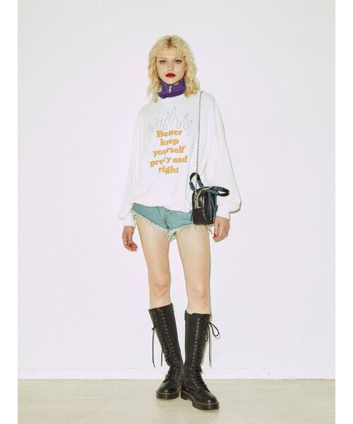 jouetie（ジュエティ）の「コードショルダーBAG（ショルダーバッグ・レディース・ブラック/オフホワイト/イエロー・FREE）」の16枚目の写真