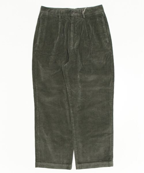 RICCARDO METHA(リカルドメッサ)の「1TUCK WIDE PANTS 8walle CORDUROY SOLID J8132(その他パンツ・メンズ・ブラック/オリーブ/ベージュ/カーキ/ネイビー・46/48)」の4枚目の写真