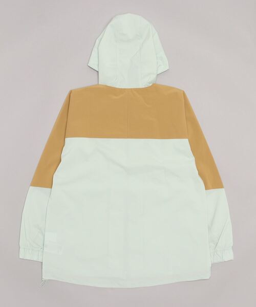 adidas（アディダス）の「PRSVE オーバーサイズフィット ウーブン フルジップジャケット / アディダス（マウンテンパーカー・レディース・グリーン/ベージュ/ブラック・LARGE/MEDIUM/SMALL/X-LARGE/X-SMALL）」の8枚目の写真