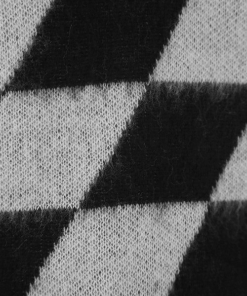 CERCA(チェルカ)の「【BEL】モヘアライク アクリルニット(RS/)(ニット/セーター・メンズ・ホワイト系その他2/ホワイト系その他3/ホワイト系その他4/ブラック系その他2/ブラック系その他3/ブラック系その他4/グレー系その他2/ブラウン系その他2/ベージュ系その他2・LARGE/MEDIUM)」の10枚目の写真