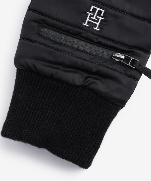 TOMMY HILFIGER（トミーヒルフィガー）の「THロゴアーバングローブ（手袋・メンズ・ブラック・S-M）」の5枚目の写真