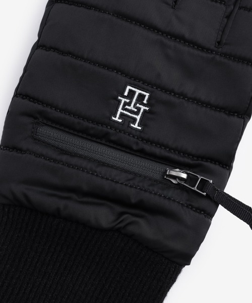 TOMMY HILFIGER（トミーヒルフィガー）の「THロゴアーバングローブ（手袋・メンズ・ブラック・S-M）」の6枚目の写真