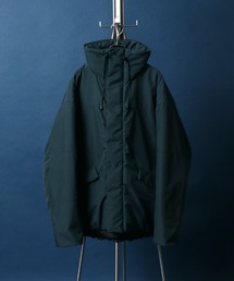 ANPAS Exclusive Eco-Down Puffer Jacket with Oversized Silhouette and Volume High Neck /アンパス別注 ストレッチ オーバーサイズ ボリュームハイネック エコダウンジャケット レディース メンズ アウター