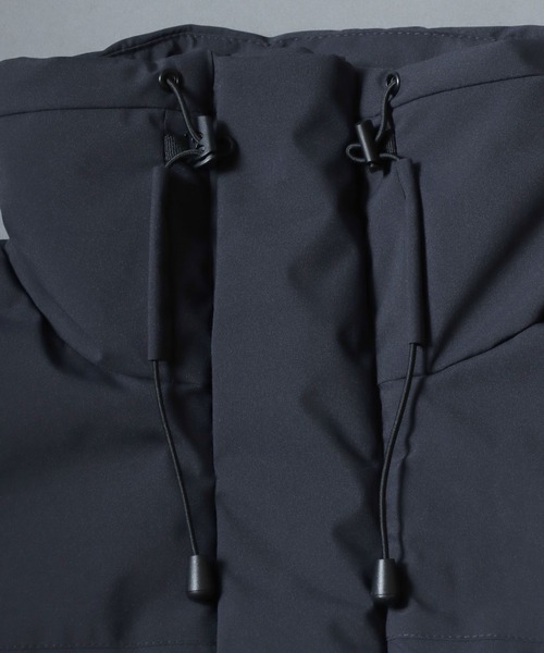 ANPAS（アンパス）の「ANPAS Exclusive Eco-Down Puffer Jacket with Oversized Silhouette and Volume High Neck /アンパス別注 ストレッチ オーバーサイズ ボリュームハイネック エコダウンジャケット レディース メンズ アウター（ダウンジャケット/コート・メンズ・ブラック/グリーン/グレイッシュベージュ/アイボリー/チャコール・LL/M/L）」の20枚目の写真