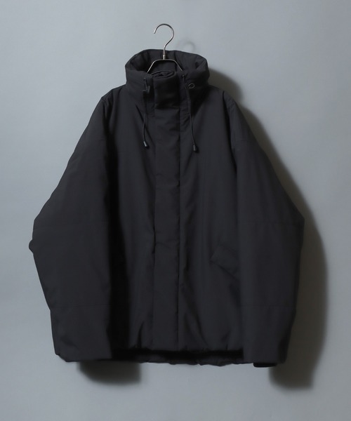 ANPAS（アンパス）の「Stretch Volume High Neck Eco Down Jacket/別注 ストレッチ オーバーサイズ ボリュームハイネック エコダウンジャケット レディース メンズ（ダウンジャケット/コート・メンズ・ブラック/グリーン/グレイッシュベージュ/アイボリー/チャコール・LL/M/L）」の22枚目の写真