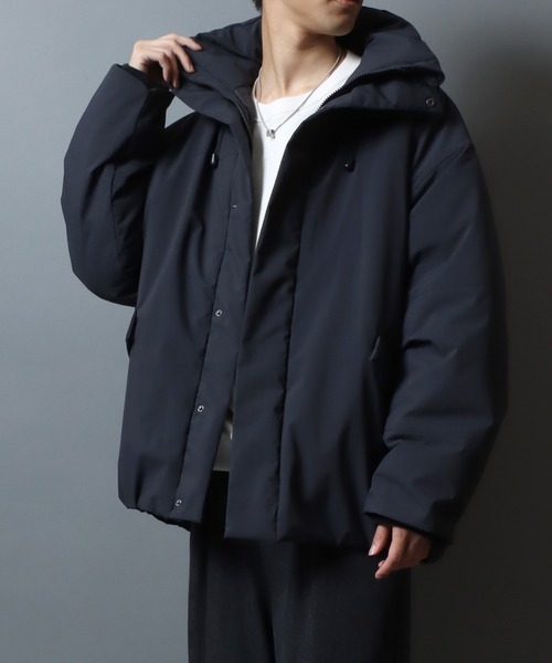 セール】Stretch Volume High Neck Eco Down Jacket/別注 ストレッチ