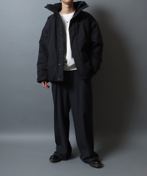 セール】Stretch Volume High Neck Eco Down Jacket/別注 ストレッチ