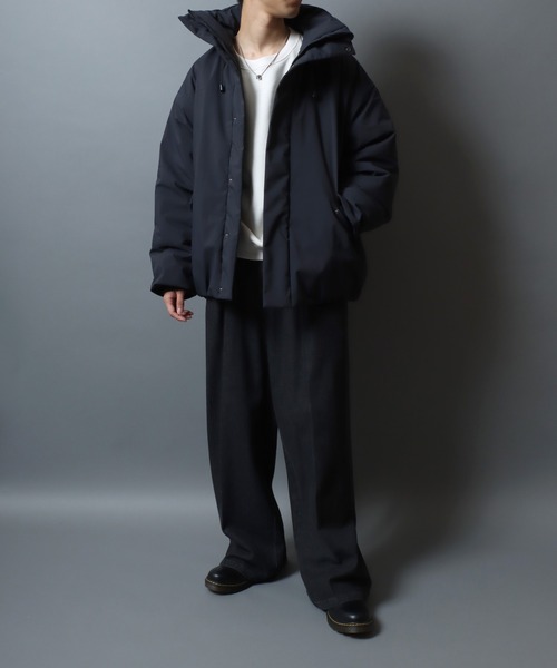 セール】Stretch Volume High Neck Eco Down Jacket/別注 ストレッチ