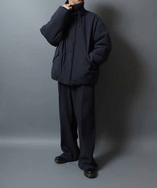 セール】Stretch Volume High Neck Eco Down Jacket/別注 ストレッチ